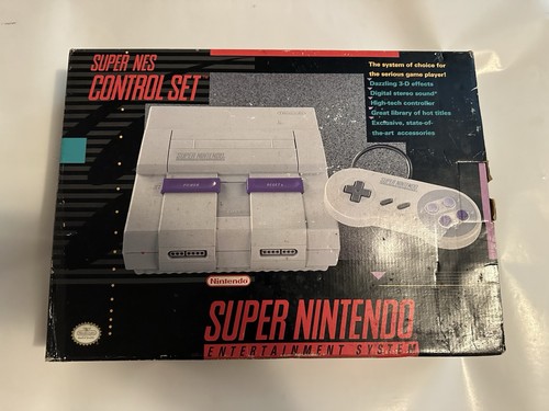 Super nes control set - super,