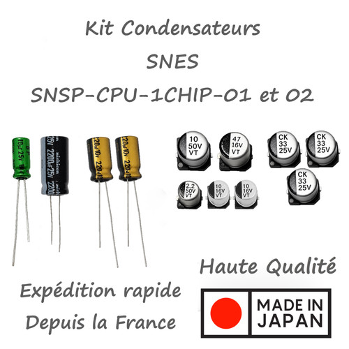 Kit réparation condensateurs - réparation,