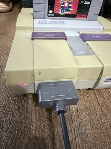 Console super nintendo snes - console,
