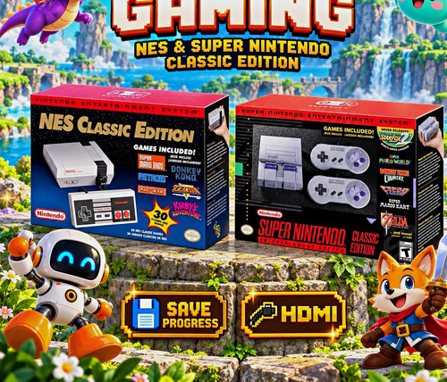 Nintendo nes snes - nintendo, &