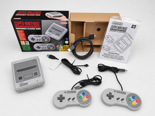 Snes mini super nintendo - super,