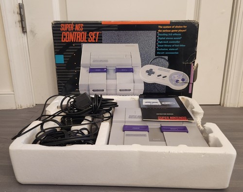 Console super nintendo snes - console,
